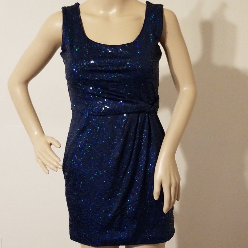 Love Reign Junior Sleeveless Sequin Dress